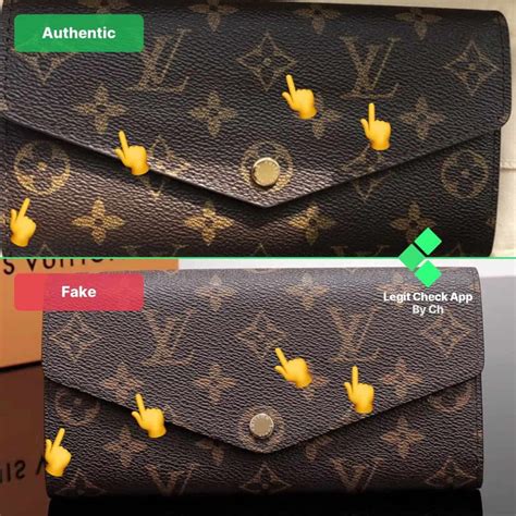 louis vuitton real vs fake men's wallet|original louis vuitton wallet.